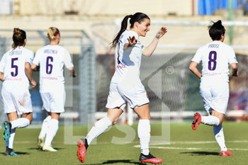 2020-02-15 - Esultanza Alia Guagni (Fiorentina Women's) - FIORENTINA WOMEN VS SASSUOLO - ITALIAN SERIE A WOMEN - SOCCER