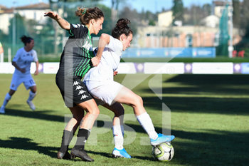 2020-02-15 - Michela Catena (Fiorentina Women's) e Emma Errico (Sassuolo) - FIORENTINA WOMEN VS SASSUOLO - ITALIAN SERIE A WOMEN - SOCCER