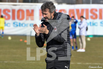 2020-02-15 - L'allenatore del Milan Maurizio Ganz - TAVAGNACCO VS MILAN - ITALIAN SERIE A WOMEN - SOCCER