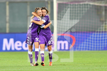 2020-08-22 - Martina Zanoli (Fiorentina Femminile), Daniela Sabatino (Fiorentina Femminile) - ACF FIORENTINA FEMMINILE VS INTER - ITALIAN SERIE A WOMEN - SOCCER