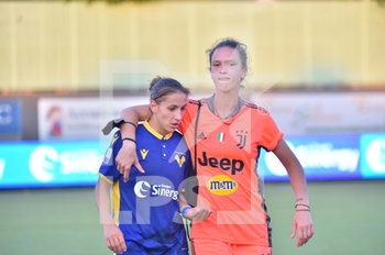 2020-08-22 - Ana Jelencic (Verona) Doris Bacic (Juventus) - HELLAS VERONA WOMEN VS JUVENTUS - ITALIAN SERIE A WOMEN - SOCCER