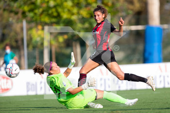 2020-08-23 - Miriam Longo (AC Milan) scores a goal - AC MILAN VS FLORENTIA SAN GIMIGNANO - ITALIAN SERIE A WOMEN - SOCCER