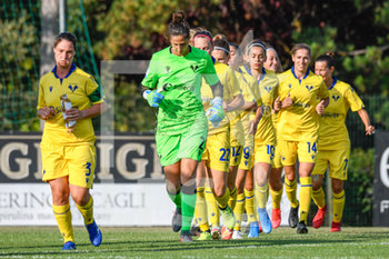 2020-08-29 - Hellas Verona entra in campo - FLORENTIA SAN GIMIGNANO VS HELLAS VERONA WOMEN - ITALIAN SERIE A WOMEN - SOCCER