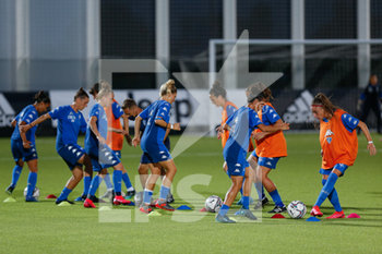 2020-08-29 - Empoli Ladies players warming up before the match begins - JUVENTUS VS EMPOLI LADIES - ITALIAN SERIE A WOMEN - SOCCER