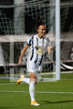 2020-08-29 - Barbara Bonansea (Juventus FC) celebrates after scoring the first goal of the match - JUVENTUS VS EMPOLI LADIES - ITALIAN SERIE A WOMEN - SOCCER