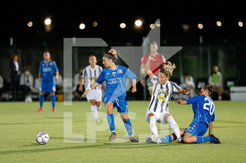 2020-08-29 - Martina Rosucci (Juventus FC) and Zoi Giatras (Empoli Ladies) and Cecilia Prugna (Empoli Ladies) - JUVENTUS VS EMPOLI LADIES - ITALIAN SERIE A WOMEN - SOCCER