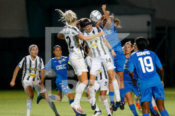2020-08-29 - Elisa Polli (Empoli Ladies) touch the ball with her hand causing a penalty for Juventus FC - JUVENTUS VS EMPOLI LADIES - ITALIAN SERIE A WOMEN - SOCCER