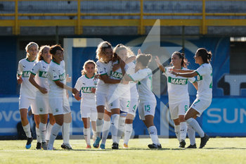 2020-08-30 - Martina Tomaselli (US Sassuolo Calcio) esulta dopo aver segnato il gol del vantaggio - INTER VS SASSUOLO - ITALIAN SERIE A WOMEN - SOCCER
