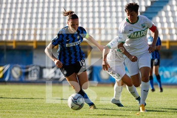 2020-08-30 - Alice Parisi (US Sassuolo Calcio) e Lisa Alborghetti (FC Internazionale) - INTER VS SASSUOLO - ITALIAN SERIE A WOMEN - SOCCER
