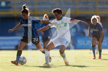 2020-08-30 - Flaminia Simonetti (FC Internazionale) e Alice Parisi (US Sassuolo Calcio) - INTER VS SASSUOLO - ITALIAN SERIE A WOMEN - SOCCER