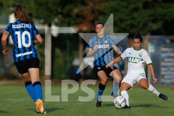 2020-08-30 - Benedetta Brignoli (US Sassuolo Calcio) e Eva Bartonova (FC Internazionale) - INTER VS SASSUOLO - ITALIAN SERIE A WOMEN - SOCCER
