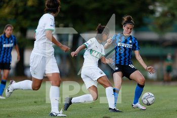 2020-08-30 - Erika Santoro (US Sassuolo Calcio) e Marta Teresa Pandini (FC Internazionale) - INTER VS SASSUOLO - ITALIAN SERIE A WOMEN - SOCCER