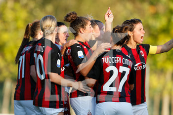 2020-09-05 - Valentina Bergamaschi (AC Milan) stupore dopo gol annullato - AC MILAN VS PINK BARI - ITALIAN SERIE A WOMEN - SOCCER