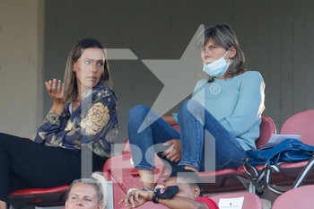 2020-09-05 - Il CT della Nazionale Femminile Italiana Milena Bartolini in tribuna al Vismara per assistere alla partita - AC MILAN VS PINK BARI - ITALIAN SERIE A WOMEN - SOCCER