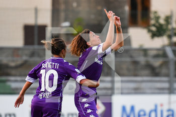 2020-09-06 - Daniela Sabatino (Fiorentina Femminile) celebrates after the goal - ACF FIORENTINA FEMMINILE VS FLORENTIA SAN GIMIGNANO - ITALIAN SERIE A WOMEN - SOCCER