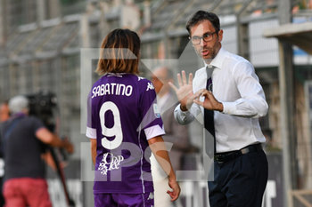 2020-09-06 - Antonio Cincotta (Head Coach Fiorentina Femminile), Daniela Sabatino (Fiorentina Femminile) - ACF FIORENTINA FEMMINILE VS FLORENTIA SAN GIMIGNANO - ITALIAN SERIE A WOMEN - SOCCER