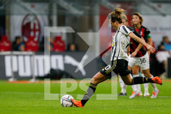 2020-10-05 - Cristiana Girelli (Juventus FC) gol rigore - AC MILAN VS JUVENTUS - ITALIAN SERIE A WOMEN - SOCCER