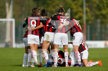 2020-10-18 - Milan esultanza gol - AC MILAN VS INTER - ITALIAN SERIE A WOMEN - SOCCER