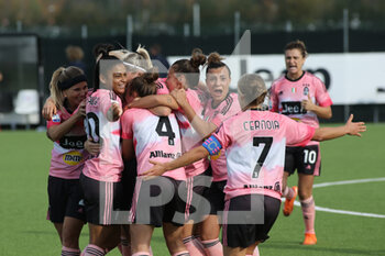 2020-11-08 - Esultanza Juventus - JUVENTUS VS SASSUOLO - ITALIAN SERIE A WOMEN - SOCCER