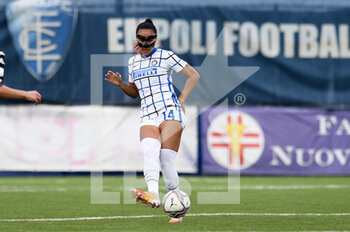 2020-11-14 - Kathellen Souza Feitoza of FC Internazionale in action - EMPOLI LADIES VS INTER - ITALIAN SERIE A WOMEN - SOCCER