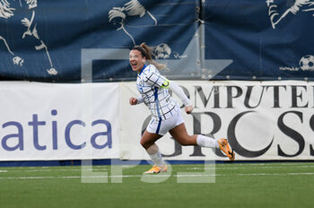 2020-11-14 - Gloria Marinelli of FC Internazionale celebrates after scoring a goal - EMPOLI LADIES VS INTER - ITALIAN SERIE A WOMEN - SOCCER