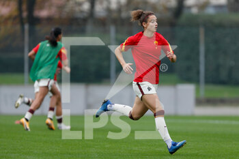2020-11-15 - Angelica Soffia (AS Roma) warming up before the match - AC MILAN VS AS ROMA - ITALIAN SERIE A WOMEN - SOCCER