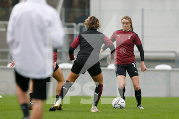 2020-11-15 - Christy Grimshaw (AC Milan) warming up before the match - AC MILAN VS AS ROMA - ITALIAN SERIE A WOMEN - SOCCER