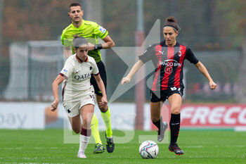 2020-11-15 - Veronica Boquete (AC Milan) - AC MILAN VS AS ROMA - ITALIAN SERIE A WOMEN - SOCCER