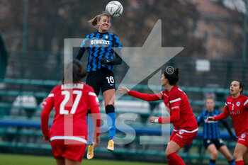 2020-12-06 - Caroline Moller Hansen (FC Internazionale) header - FC INTERNAZIONALE VS SAN MARINO ACADEMY - ITALIAN SERIE A WOMEN - SOCCER