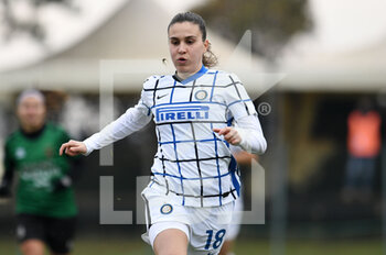 2020-12-12 - Marta Teresa Pandini (FC Internazionale) in azione - FLORENTIA SAN GIMIGNANO VS INTER - ITALIAN SERIE A WOMEN - SOCCER