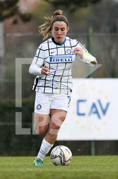 2020-12-12 - Gloria Martinelli (FC Internazionale) in azione - FLORENTIA SAN GIMIGNANO VS INTER - ITALIAN SERIE A WOMEN - SOCCER