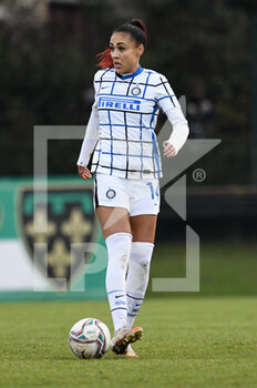 2020-12-12 - Kathellen Sousa (FC Internazionale) in azione - FLORENTIA SAN GIMIGNANO VS INTER - ITALIAN SERIE A WOMEN - SOCCER