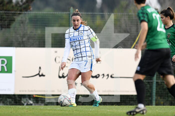 2020-12-12 - Gloria Marinelli (FC Internazionale) in azione - FLORENTIA SAN GIMIGNANO VS INTER - ITALIAN SERIE A WOMEN - SOCCER