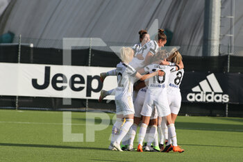 2020-12-12 - Esultanza Juventus Women - JUVENTUS VS AS ROMA - ITALIAN SERIE A WOMEN - SOCCER