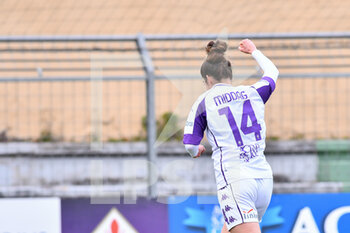 2021-01-17 - Tessel Middag (Fiorentina Femminile) celebrates after scoring the goal - ACF FIORENTINA FEMMINILE VS SAN MARINO ACADEMY - ITALIAN SERIE A WOMEN - SOCCER