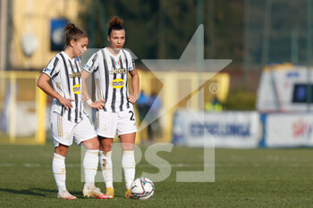 2021-01-17 - Arianna Caruso (Juventus FC) and Lisa Boattin (Juventus FC) - FC INTERNAZIONALE VS JUVENTUS WOMEN - ITALIAN SERIE A WOMEN - SOCCER