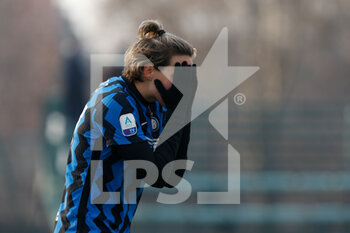 2021-01-17 - Stefania Tarenzi (FC Internazionale) desperation after missing a goal opportunity - FC INTERNAZIONALE VS JUVENTUS WOMEN - ITALIAN SERIE A WOMEN - SOCCER