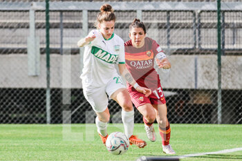 2021-01-23 - Marina Tomaselli (Sassuolo ) vs. Elisa BARTOLI (A.S. ROMA) - AS ROMA VS US SASSUOLO - ITALIAN SERIE A WOMEN - SOCCER