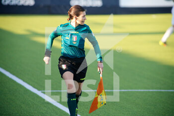 2021-01-24 - Second assistent Veronica Martinelli during the Women's Italian championship, Serie A TimVision football match between Juventus FC and Hellas Verona on January 24, 2021 at Juventus Training Center in Vinovo near Turin, Italy - Photo Nderim Kaceli / DPPI - JUVENTUS FC AND HELLAS VERONA - ITALIAN SERIE A WOMEN - SOCCER