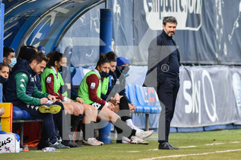 2021-02-06 - Alessandro Spugna (Head Coach Empoli Ladies) - EMPOLI LADIES VS JUVENTUS - ITALIAN SERIE A WOMEN - SOCCER