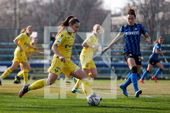 2021-02-27 - Sofia Meneghini (Hellas Verona Women) - FC INTERNAZIONALE VS HELLAS VERONA WOMEN - ITALIAN SERIE A WOMEN - SOCCER