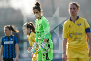 2021-02-27 - Francesca Durante (Hellas Verona Women) - FC INTERNAZIONALE VS HELLAS VERONA WOMEN - ITALIAN SERIE A WOMEN - SOCCER