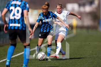 2021-03-07 - Beatrice Merlo (FC Internazionale) and Jenny Hjohlman (Napoli Calcio Femminile) - FC INTERNAZIONALE VS NAPOLI FEMMINILE - ITALIAN SERIE A WOMEN - SOCCER