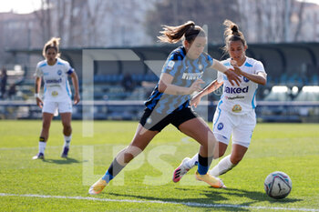2021-03-07 - Gloria Marinelli (FC Internazionale) and Elisabetta Oliviero (Napoli Calcio Femminile) - FC INTERNAZIONALE VS NAPOLI FEMMINILE - ITALIAN SERIE A WOMEN - SOCCER