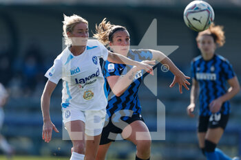 2021-03-07 - Gloria Marinelli (FC Internazionale) and Jenny Hjohlman (Napoli Calcio Femminile) - FC INTERNAZIONALE VS NAPOLI FEMMINILE - ITALIAN SERIE A WOMEN - SOCCER