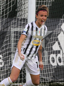 2021-03-07 - Esultanza di Barbara Bonansea (Juventus Women) - JUVENTUS FC VS AC MILAN - ITALIAN SERIE A WOMEN - SOCCER