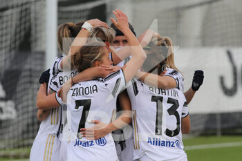 2021-03-07 - Esultanza Juventus Women - JUVENTUS FC VS AC MILAN - ITALIAN SERIE A WOMEN - SOCCER