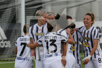 2021-03-07 - Esultanza della Juventus Women - JUVENTUS FC VS AC MILAN - ITALIAN SERIE A WOMEN - SOCCER