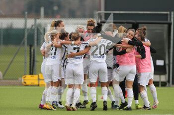 2021-03-07 - Esultanza della Juventus Women a fine gara - JUVENTUS FC VS AC MILAN - ITALIAN SERIE A WOMEN - SOCCER
