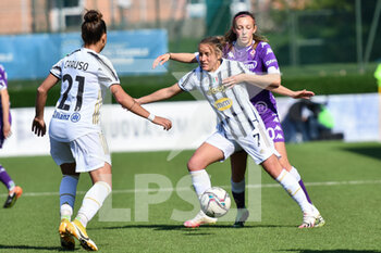 2021-03-20 - Martina Zanoli (Fiorentina Femminile) and Valentina Cernoia (Juventus) - ACF FIORENTINA FEMMINILE VS JUVENTUS - ITALIAN SERIE A WOMEN - SOCCER